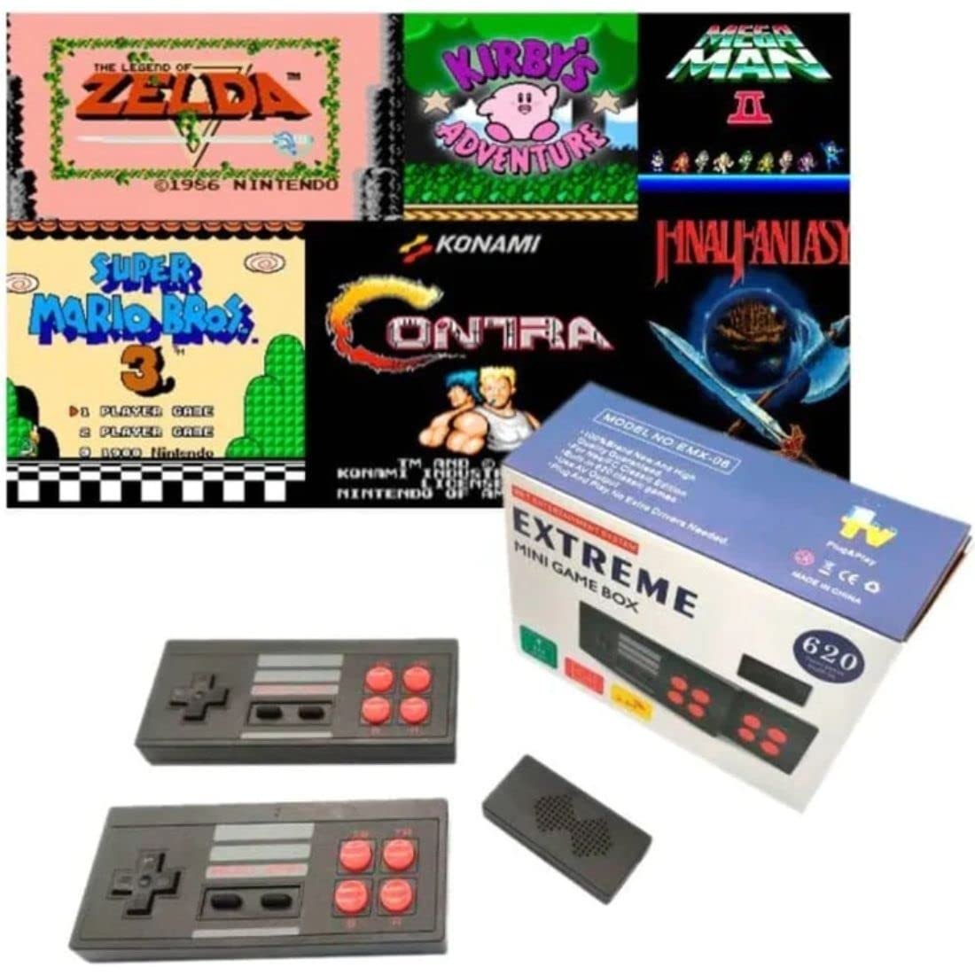 Consola Extreme Game Box con 620 Juegos